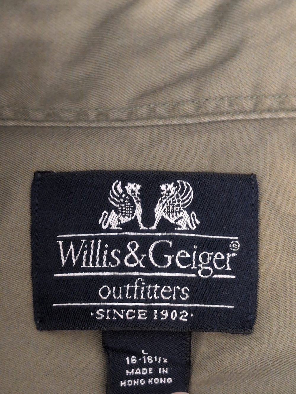Willis & Geiger Outfitters Epaulet Button Down - Picture 6 of 13